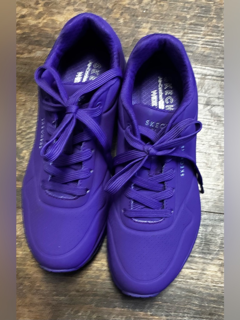Skechers Women’s Street Uno Night Shades Sneakers Purple 7.5W